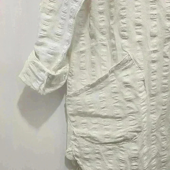 NWT Dylan sun Bleached Stripe Tunic Size Small - Picture 3 of 8